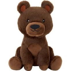 Frisco Camping Bear Plush Squeaky Dog Toy