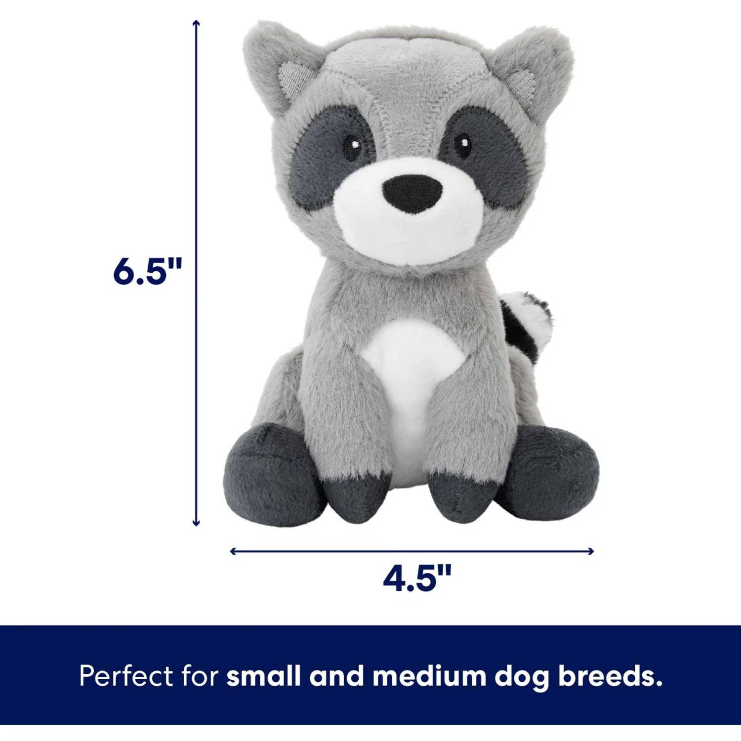 Frisco Camping Raccoon Plush Squeaky Dog Toy 4 Frisco Camping Raccoon Plush Squeaky Dog Toy - Image 2
