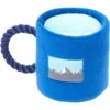 Frisco Camping Mug Plush With Rope Squeaky Dog Toy -Frisco 271007 MAIN. AC SS1800 V1624561687