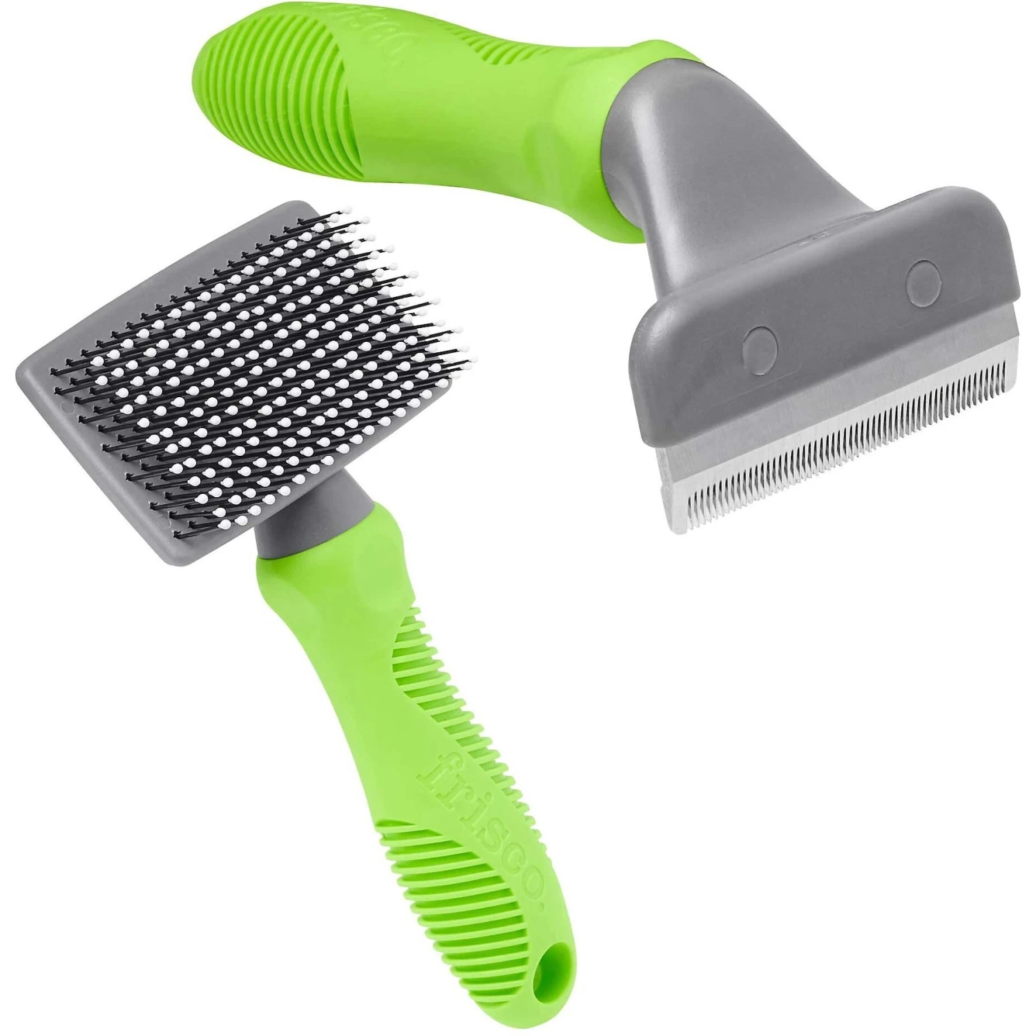 Frisco Soft Slicker Dog Brush, One Size & Frisco Deshedding Dog & Cat Brush 3 Frisco Soft Slicker Dog Brush, One Size & Frisco Deshedding Dog & Cat Brush
