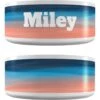 Frisco Personalized Watercolor Dog Bowl