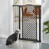 Frisco Metal Pattern Extra Tall Auto-close Dog Gate 1 Frisco Metal Pattern Extra Tall Auto-close Dog Gate -Frisco 280288 MAIN. AC SS1800 V1627400491