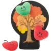 Frisco Fall Autumn Tree With Apples Interactive Plush Squeaky Dog Toy, 4 Count -Frisco 285633 MAIN. AC SS1800 V1629726415