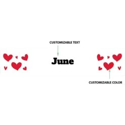 Frisco Hearts Ceramic Personalized Dog Bowl 8 Frisco Hearts Ceramic Personalized Dog Bowl -Frisco 286995 PT1. AC SS1800 V1635967589