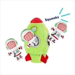 Frisco Holiday Rocket Ship Hide & Seek Puzzle Plush Squeaky Dog Toy 12 Frisco Holiday Rocket Ship Hide & Seek Puzzle Plush Squeaky Dog Toy -Frisco 287101 PT3. AC SS1800 V1695670693