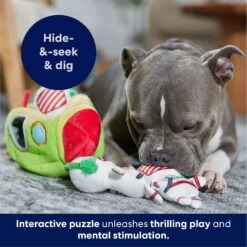 Frisco Holiday Rocket Ship Hide & Seek Puzzle Plush Squeaky Dog Toy 14 Frisco Holiday Rocket Ship Hide & Seek Puzzle Plush Squeaky Dog Toy -Frisco 287101 PT5. AC SS1800 V1695659151