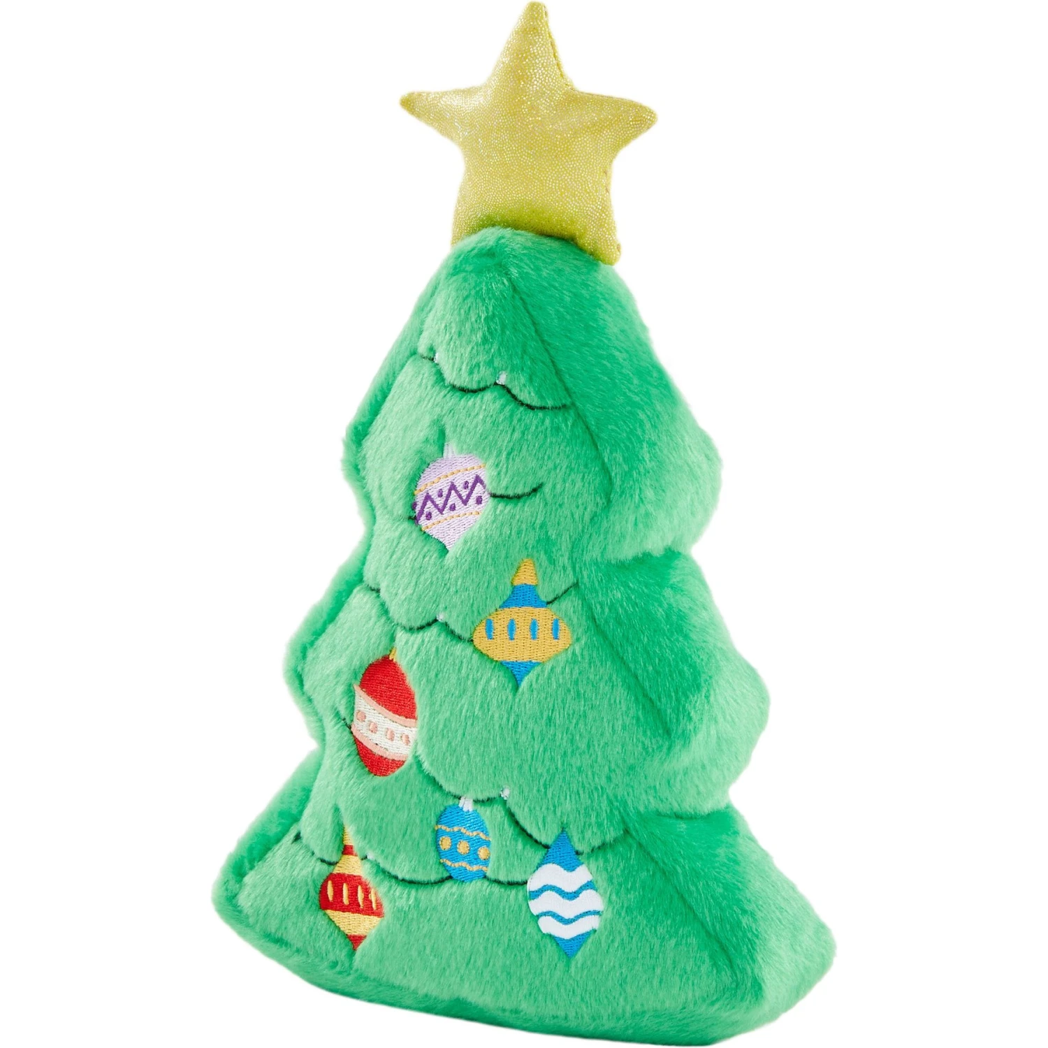 Frisco Holiday Tree Thin Plush Squeaky Dog Toy 3 Frisco Holiday Tree Thin Plush Squeaky Dog Toy