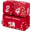 Frisco Holiday 12 Day Countdown Blocks Plush Squeaky Dog Toy, 3 Count -Frisco 287447 MAIN. AC SS1800 V1632776606