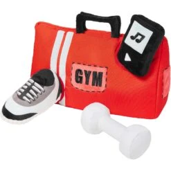 Frisco Gym Bag Hide & Seek Puzzle Plush Squeaky Dog Toy