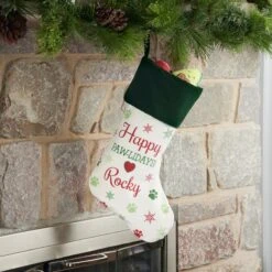 Frisco Personalized Paws Cat & Dog Holiday Stocking -Frisco 295077 PT2. AC SS1800 V1634656937