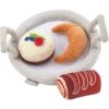 Frisco Brunch Pastry Plate Plush Squeaky Dog Toy -Frisco 297262 MAIN. AC SS1800 V1642086210