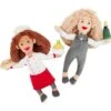 Frisco Brunch Chef & Waitress Plush Squeaky Dog Toy, 2 Count 1 Frisco Brunch Chef & Waitress Plush Squeaky Dog Toy, 2 Count -Frisco 297278 MAIN. AC SS1800 V1642086299