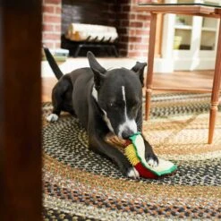 Frisco Pizza Slice Plush Squeaky Dog Toy & Frisco Taco Plush Squeaky Dog Toy -Frisco 302494 PT6. AC SS1800 V1623071256