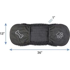 Frisco Microfiber Chenille Shammy Towel & Frisco Microfiber Chenille Paw Print Dog & Cat Mat, Dark Gray 13 Frisco Microfiber Chenille Shammy Towel & Frisco Microfiber Chenille Paw Print Dog & Cat Mat, Dark Gray -Frisco 303468 PT2. AC SS1800 V1623059252