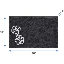 Frisco Microfiber Chenille Shammy Towel & Frisco Microfiber Chenille Paw Print Dog & Cat Mat, Dark Gray 17 Frisco Microfiber Chenille Shammy Towel & Frisco Microfiber Chenille Paw Print Dog & Cat Mat, Dark Gray -Frisco 303468 PT6. AC SS1800 V1623057453