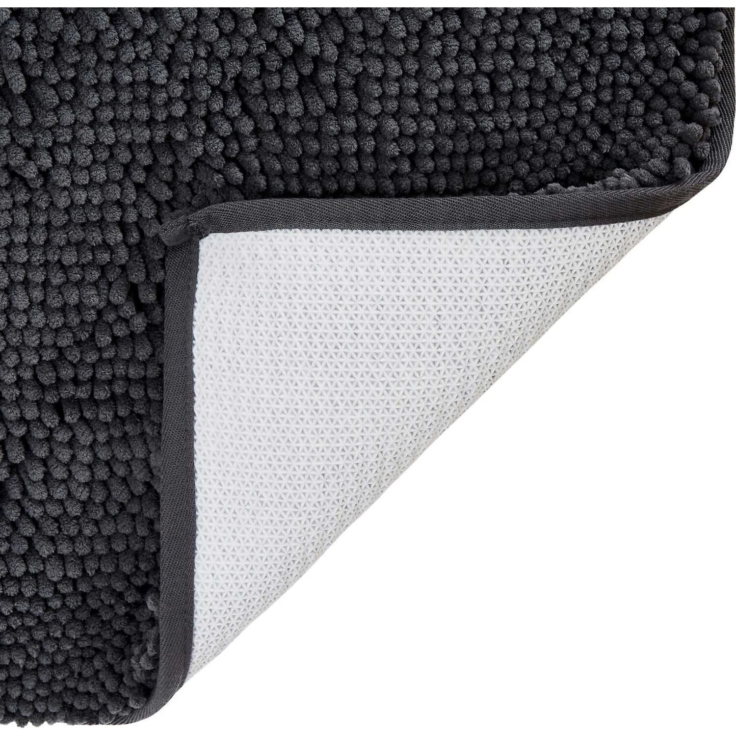 Frisco Microfiber Chenille Shammy Towel & Frisco Microfiber Chenille Paw Print Dog & Cat Mat, Dark Gray 10 Frisco Microfiber Chenille Shammy Towel & Frisco Microfiber Chenille Paw Print Dog & Cat Mat, Dark Gray - Image 8