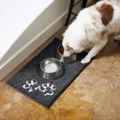 Frisco Microfiber Chenille Shammy Towel & Frisco Microfiber Chenille Paw Print Dog & Cat Mat, Dark Gray 19 Frisco Microfiber Chenille Shammy Towel & Frisco Microfiber Chenille Paw Print Dog & Cat Mat, Dark Gray -Frisco 303468 PT8. AC SS1800 V1623091063