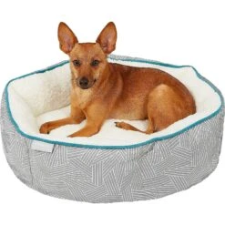 Frisco Sherpa Dog & Cat Blanket & Frisco Sherpa Hexagon Bolster Cat & Dog Bed 14 Frisco Sherpa Dog & Cat Blanket & Frisco Sherpa Hexagon Bolster Cat & Dog Bed -Frisco 303598 PT4. AC SS1800 V1623089541
