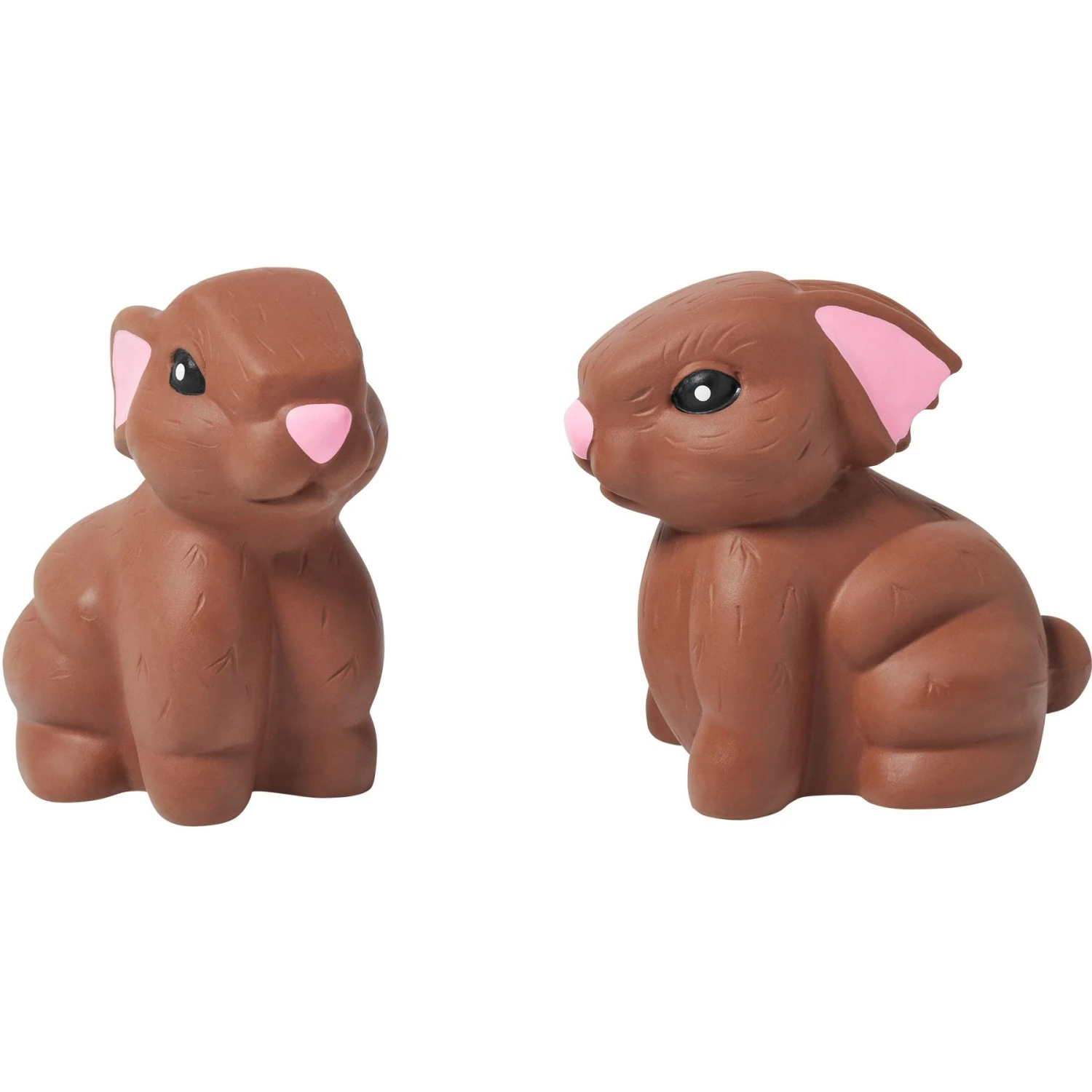 Frisco Easter Chocolate Bunnies Latex Squeaky Dog Toy 3 Frisco Easter Chocolate Bunnies Latex Squeaky Dog Toy
