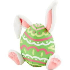 Frisco Easter Bunny Egg Plush Squeaky Dog Toy
