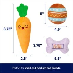 Frisco Easter Puppy Plush Dog Toy -Frisco 304968 PT2. AC SS1800 V1672780524