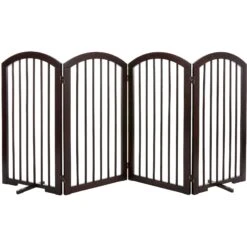 Frisco Arch 4-Panel Solid Wood Dog Gate 8 Frisco Arch 4-Panel Solid Wood Dog Gate -Frisco 305152 PT2. AC SS1800 V1639669041