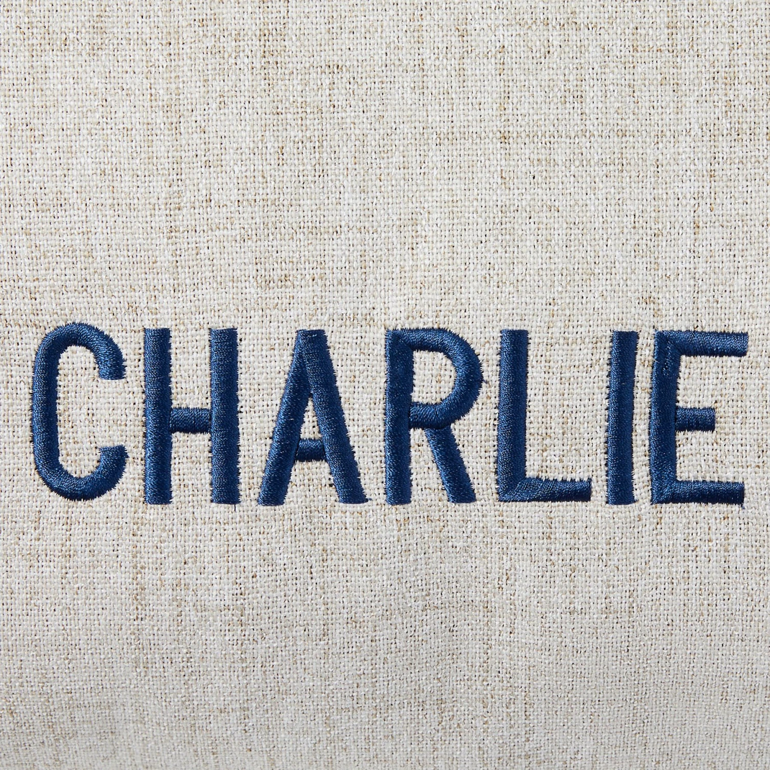 Frisco Personalized Knife Edge Bed, Beige Linen, X-Large 6 Frisco Personalized Knife Edge Bed, Beige Linen, X-Large - Image 4