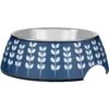 Frisco Leaf Design Stainless Steel Dog & Cat Bowl 1 Frisco Leaf Design Stainless Steel Dog & Cat Bowl -Frisco 311980 MAIN. AC SS1800 V1642542043