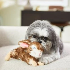 Frisco Realistic Plush Rabbit Plush Dog Toy, Small -Frisco 316933 PT2. AC SS1800 V1641400634