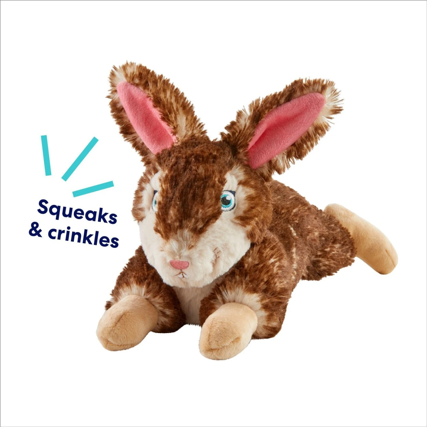 Frisco Realistic Rabbit Plush Squeaky Dog Toy 5 Frisco Realistic Rabbit Plush Squeaky Dog Toy - Image 3