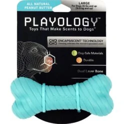 Frisco Fetch Squeaking Colorful Tennis Ball Dog Toy & Playology Scented Dual Layer Bone Dog Toy -Frisco 319022 PT4. AC SS1800 V1630553211