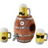 Frisco Beer & Keg Plush Squeaky Dog Toy, 4 Count 2 Frisco Beer & Keg Plush Squeaky Dog Toy, 4 Count -Frisco 327047 MAIN. AC SS1800 V1648667226