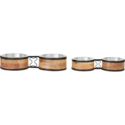 Frisco Premium Elevated Bone Design Stainless Steel Double Diner Dog & Cat Bowl 14 Frisco Premium Elevated Bone Design Stainless Steel Double Diner Dog & Cat Bowl -Frisco 331499 PT5. AC SS1800 V1657656892