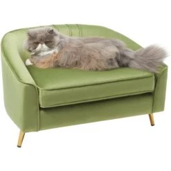 Frisco Elevated Curved Dog & Cat Sofa Bed With Removable Cover 8 Frisco Elevated Curved Dog & Cat Sofa Bed With Removable Cover -Frisco 331628 PT2. AC SS1800 V1643928761