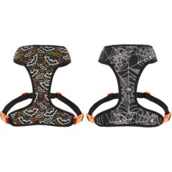 Frisco Halloween Over-The-Head Reflective Bat Wing Vest Harness
