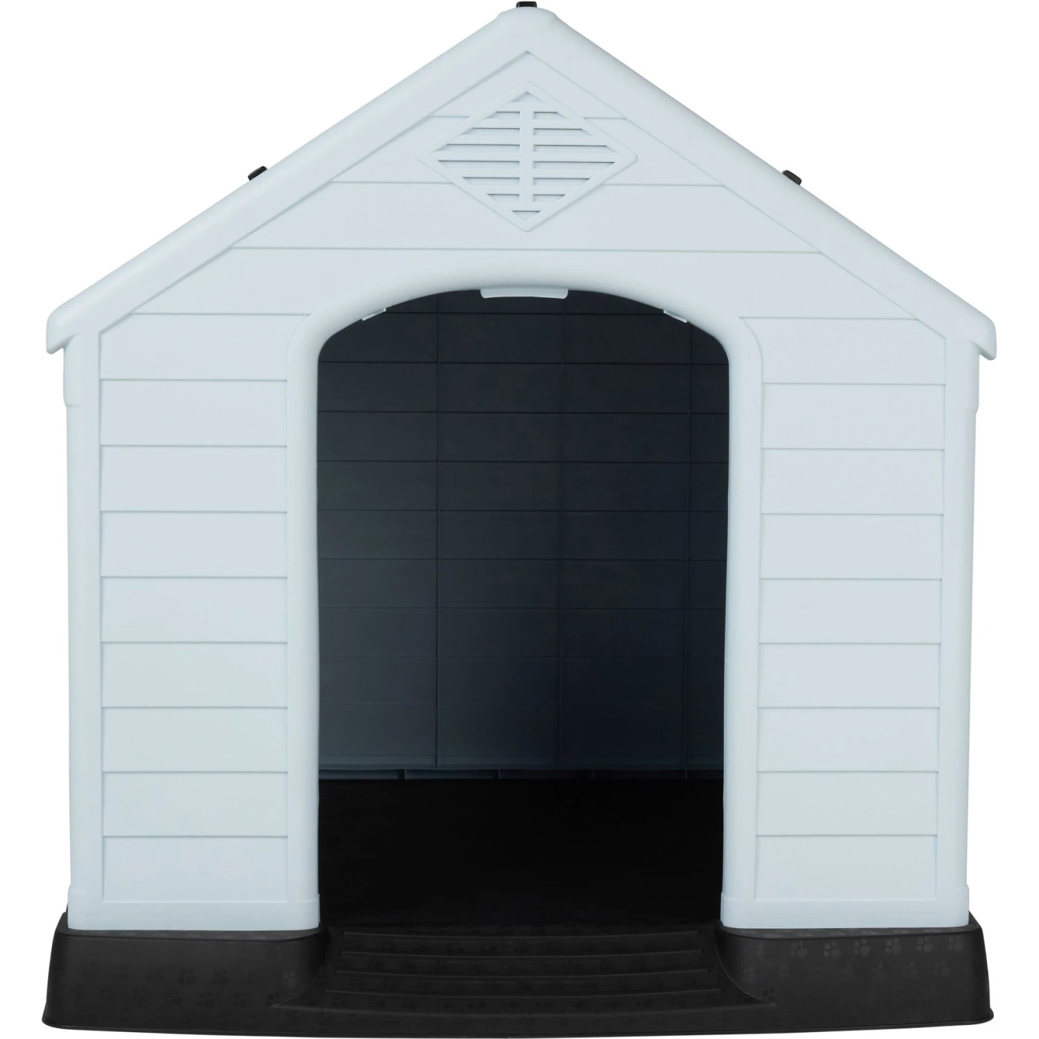 Frisco Plastic Outdoor Dog House With Elevated Platform 7 Frisco Plastic Outdoor Dog House With Elevated Platform - Image 5