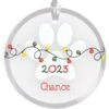 Frisco "Holiday Lights" Round Shaped Personalized Ornament -Frisco 582638 MAIN. AC SS1800 V1697131876