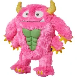 New Release 1 Frisco Halloween Zany Monster Muscle Plush Squeaky Dog Toy