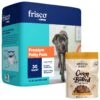 Frisco Premium Giant Dog Training & Potty Pads & American Journey Peanut Butter Recipe Grain-Free Oven Baked Crunchy Biscuit Dog Treats 1 Frisco Premium Giant Dog Training & Potty Pads & American Journey Peanut Butter Recipe Grain-Free Oven Baked Crunchy Biscuit Dog Treats -Frisco 678502 MAIN. AC SS1800 V1681306585