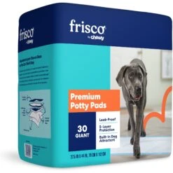 Frisco Premium Giant Dog Training & Potty Pads & American Journey Peanut Butter Recipe Grain-Free Oven Baked Crunchy Biscuit Dog Treats -Frisco 678502 PT1. AC SS1800 V1681321915