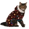 Frisco Cozy Plush Fleece Dog & Cat PJs, Mushrooms -Frisco 718950 MAIN. AC SS1800 V1692380181