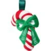 Frisco Holiday My First Christmas Candy Cane Plush Squeaky Puppy Toy -Frisco 739942 MAIN. AC SS1800 V1694814357