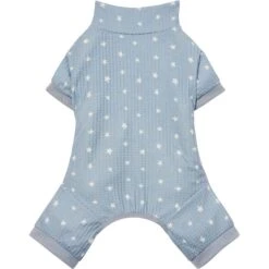 Frisco Cozy Waffle Knit Dog & Cat PJs, Starry Night -Frisco 743134 PT4. AC SS1800 V1692376095