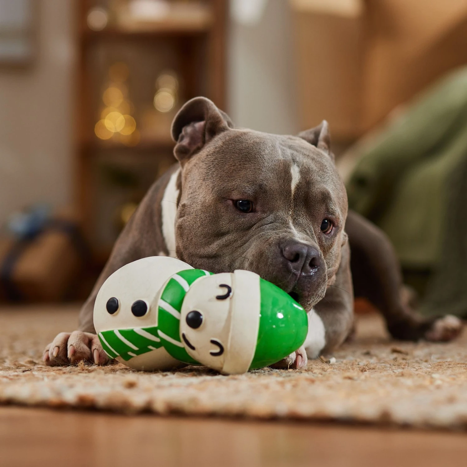 Frisco Holiday Snowman Latex Squeaky Dog Toy 5 Frisco Holiday Snowman Latex Squeaky Dog Toy - Image 3