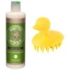 Buddy Wash Relaxing Green Tea & Bergamot Dog Shampoo & Conditioner & Frisco Rubber Duckie Dog & Cat Curry Brush -Frisco 826422 MAIN. AC SS1800 V1681332094