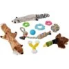 Frisco Forest Friends Plush, Rope & TPR Variety Pack Dog Toy -Frisco 843534 MAIN. AC SS1800 V1693411076