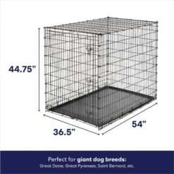 Frisco Heavy Duty Single Door Wire Dog Crate & MidWest Quiet Time Fleece Dog Crate Mat 13 Frisco Heavy Duty Single Door Wire Dog Crate & MidWest Quiet Time Fleece Dog Crate Mat -Frisco 933510 PT2. AC SS1800 V1692304490
