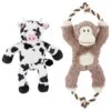 Frisco Monkey Plush With Rope Squeaky Dog Toy & Frisco Cow Plush With Inside Rope Squeaky Dog Toy 1 Frisco Monkey Plush With Rope Squeaky Dog Toy & Frisco Cow Plush With Inside Rope Squeaky Dog Toy -Frisco 961998 MAIN. AC SS1800 V1694784009