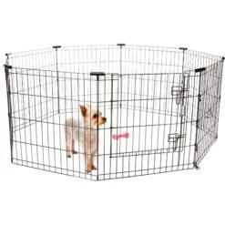 Frisco Wire Dog & Small Pet Exercise Pen With Step-Through Door 16 Frisco Wire Dog & Small Pet Exercise Pen With Step-Through Door -Frisco 97484 PT7. AC SS1800 V1657661187