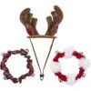 Frisco Jingle Bells Dog & Cat Holiday Collar With Bells, 1 Count & Frisco Holiday Antler Headband & Bell Collar Dog & Cat Costume 2 Frisco Jingle Bells Dog & Cat Holiday Collar With Bells, 1 Count & Frisco Holiday Antler Headband & Bell Collar Dog & Cat Costume -Frisco 986294 MAIN. AC SS1800 V1698258174